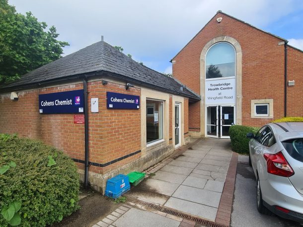 Trowbridge Health Centre, Wingfield Road, Trowbridge, Wiltshire. BA14 9EN